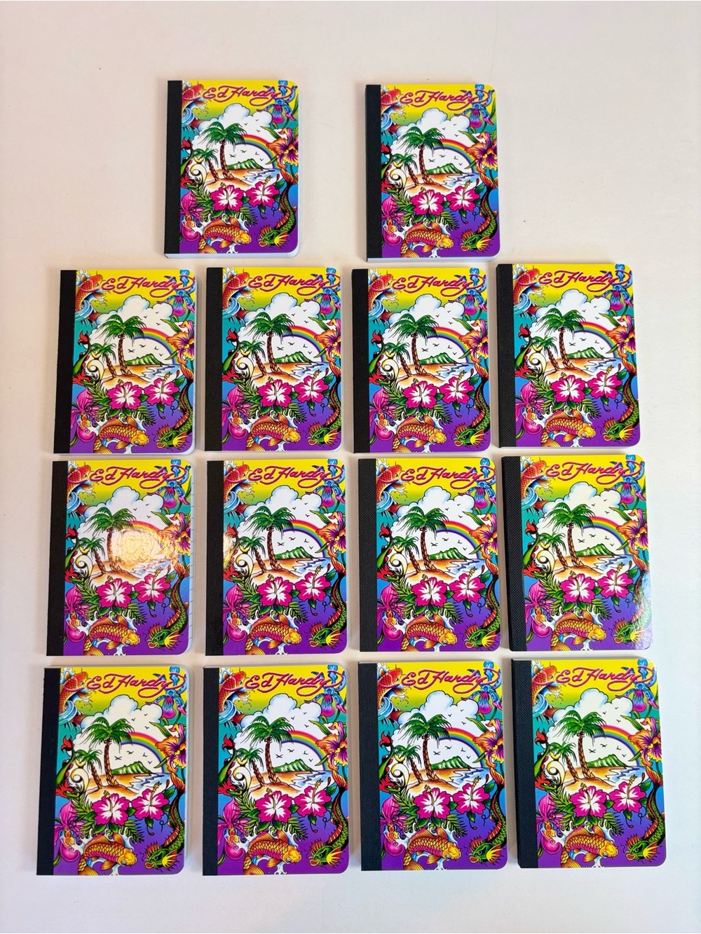 Ed Hardy Lisa Frank Mini Composition Notebook Lot of 14 New Unused